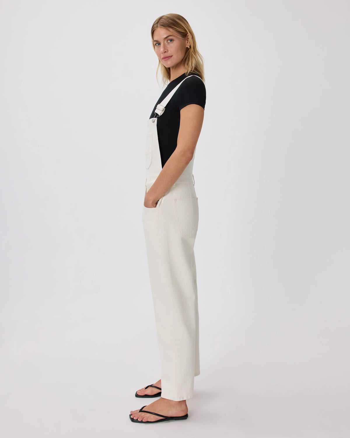 100% Organic Denim Overalls - XS / Mascara Black