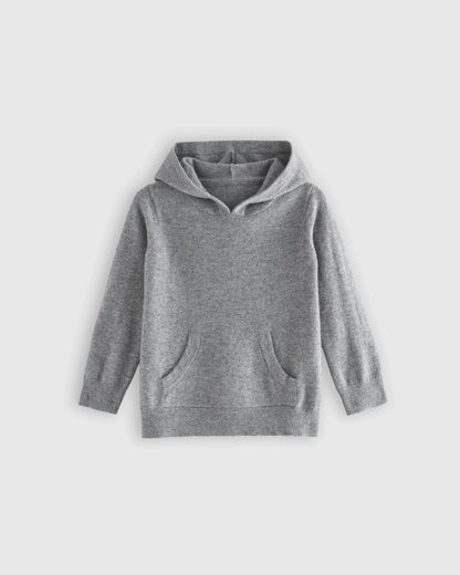 Washable Cashmere Hoodie - 9-12M / Oatmeal