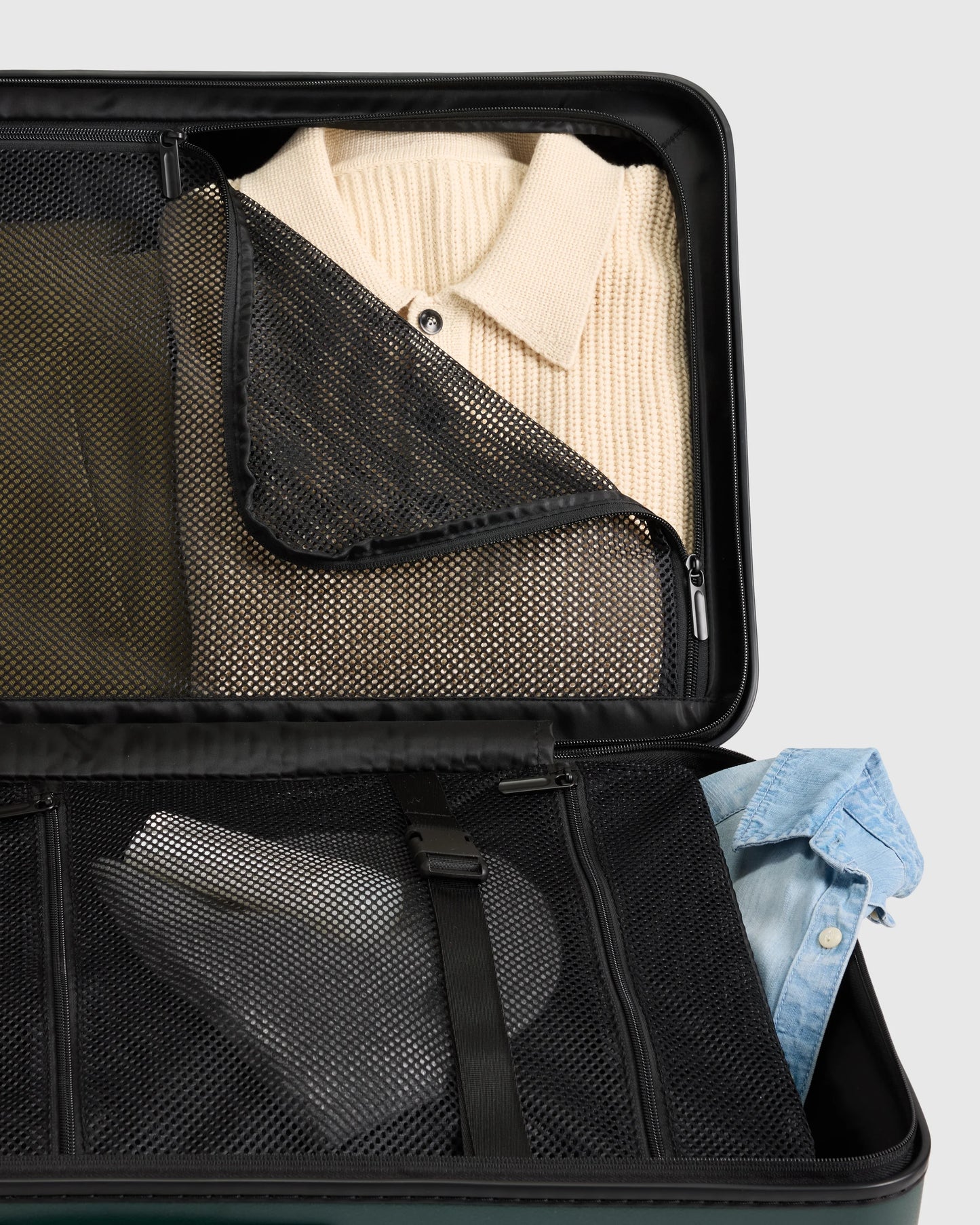 Trunk Check-In Suitcase - One Size / Black