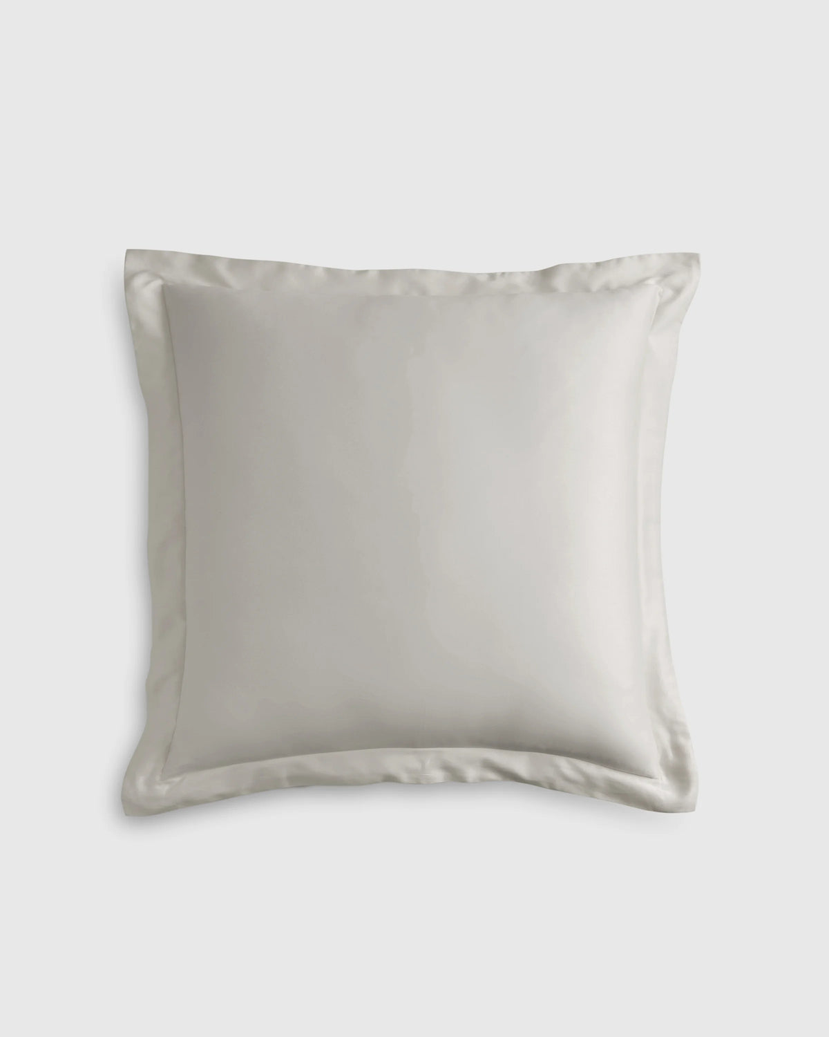 Signature Giza Cotton Sateen Euro Sham - Euro / Mineral
