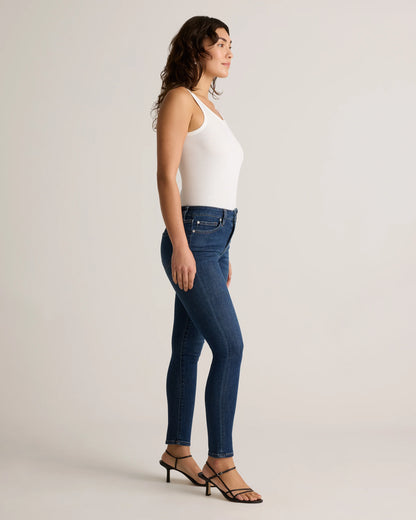 Bella Stretch Skinny Jeans - 24 / Seaside Blue