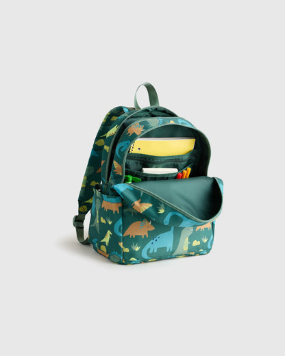 Recycled Double Pocket Backpack - One Size / Rainbow Clouds