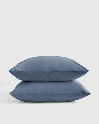 Organic Crisp Percale Sham Set - Standard / White