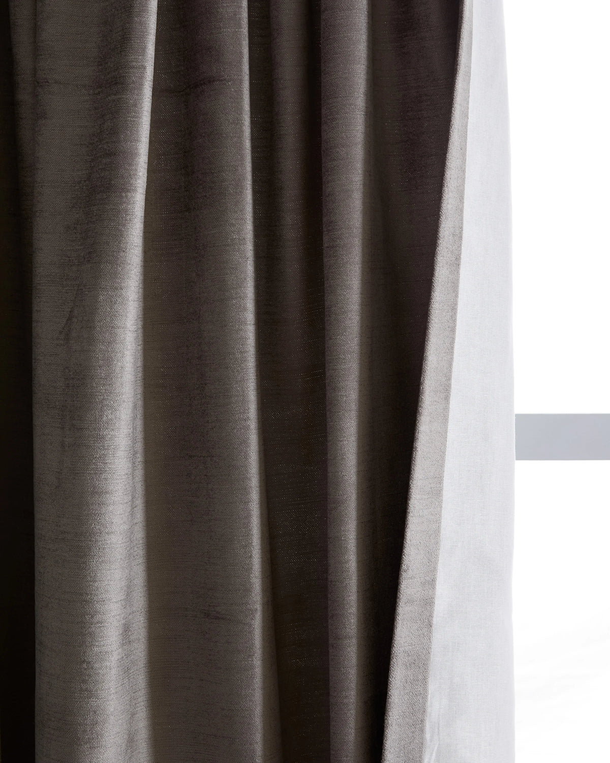 Luster Velvet Curtain - Single Panel - 48x84 / Champagne