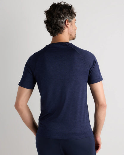 Mesh Performance Training Tee - S / Heather Grey