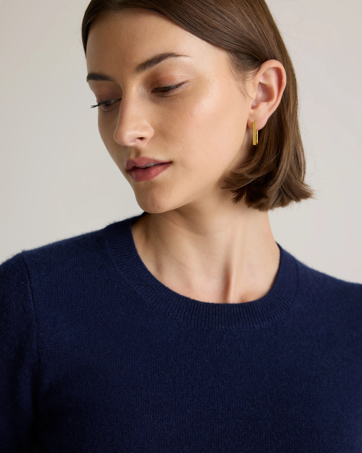 Mongolian Cashmere Tee - XS / Pale Custard Yellow