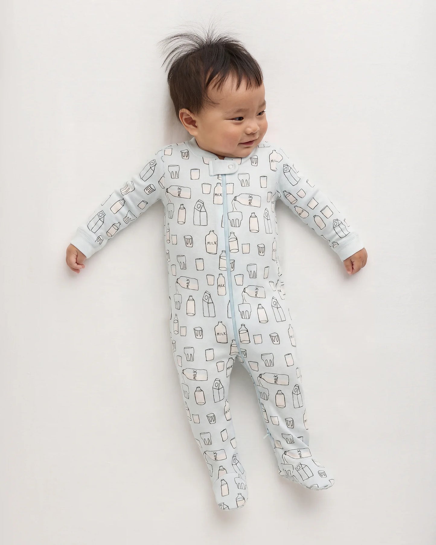 100% Organic Cotton Footie Pajama - 0-3M / Vehicles