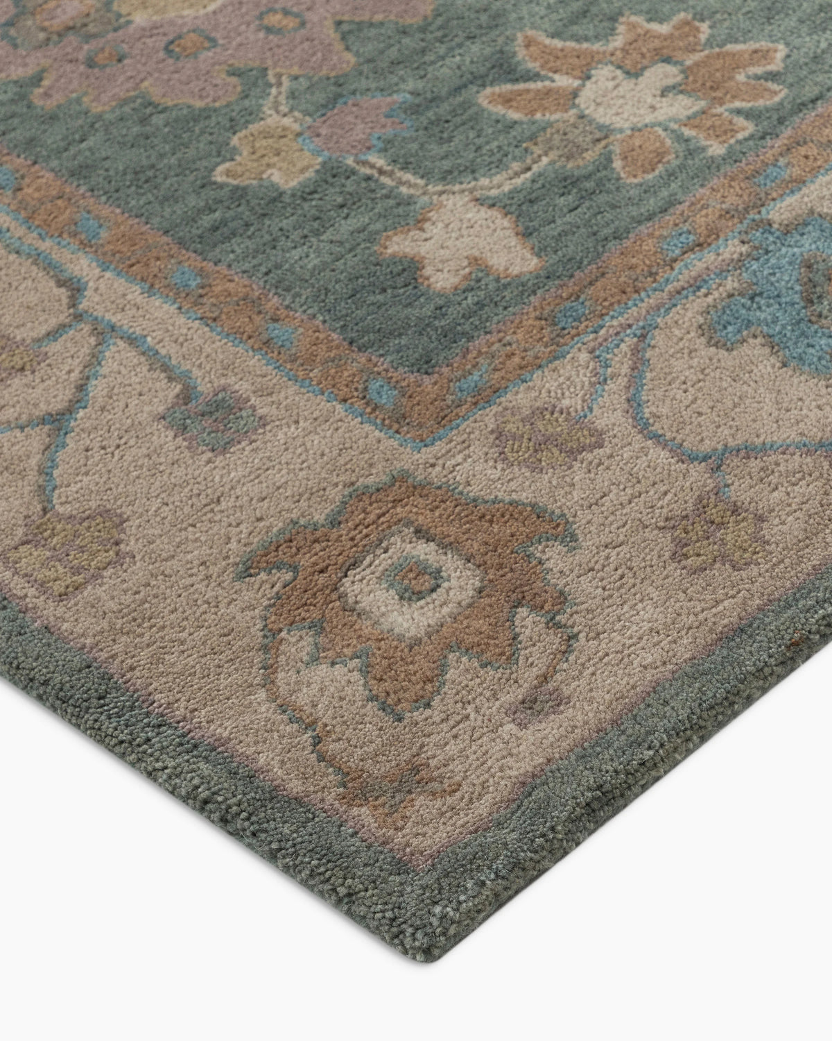 Elowen Wool Rug - 5' x 8' / Blue