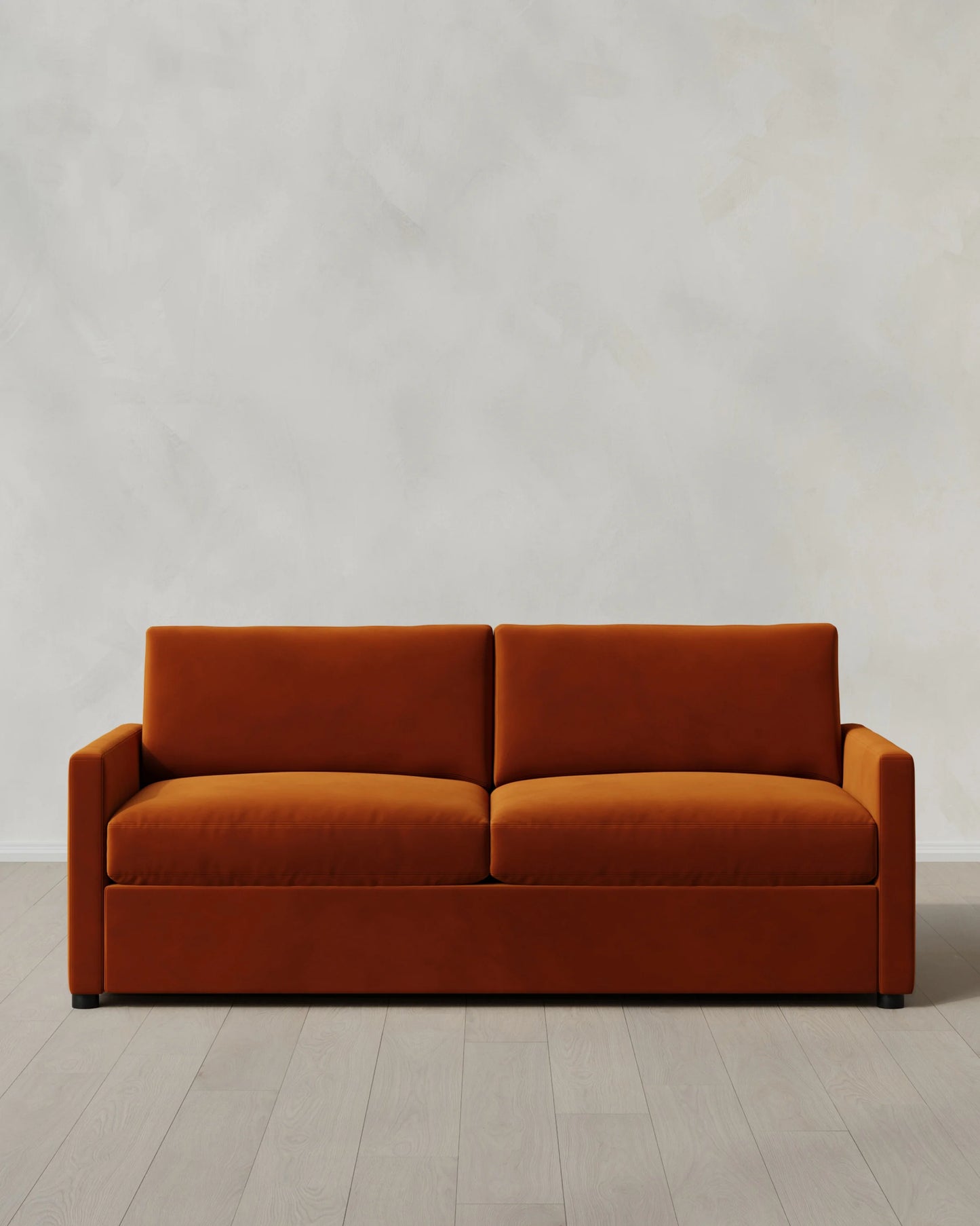 Brennan Sofa in Performance Velvet - 7ft / Taupe