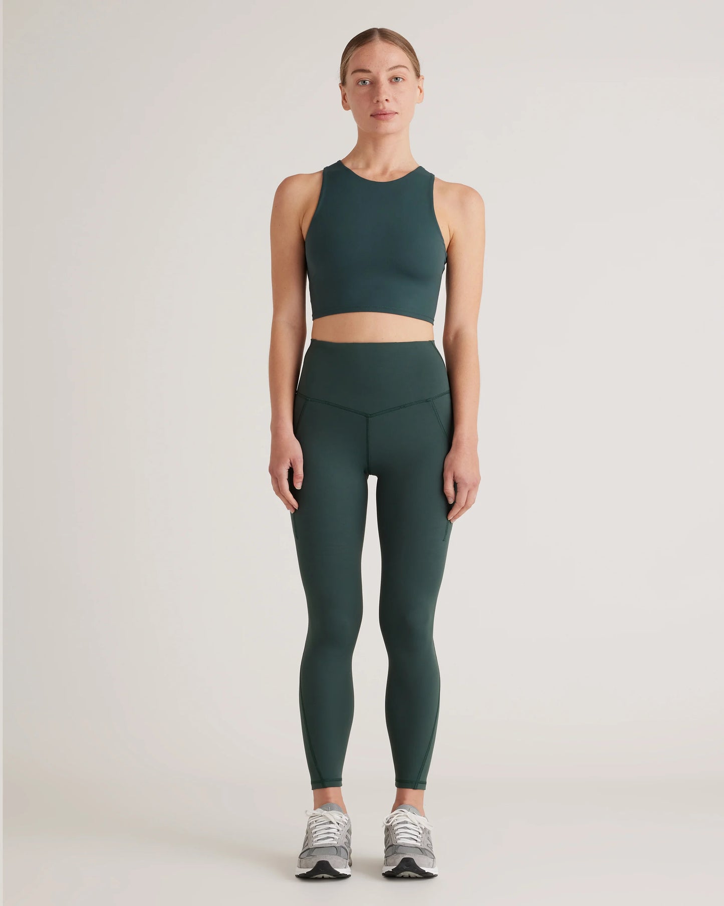 Ultra-Form High-Neck Cropped Tank - XS / Black Camo
