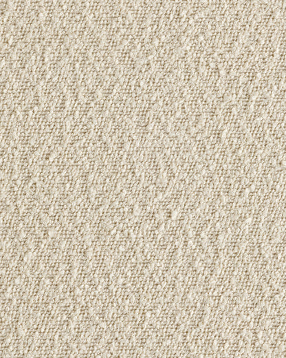 Sierra Curved Arm Accent Chair in Performance Boucle - One Size / Indigo