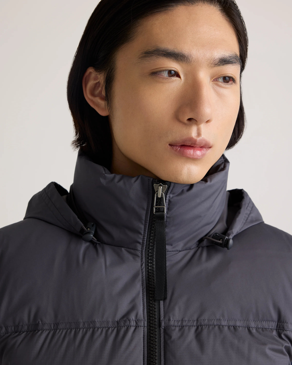 Responsible Down Puffer Vest - S / Carbon Grey