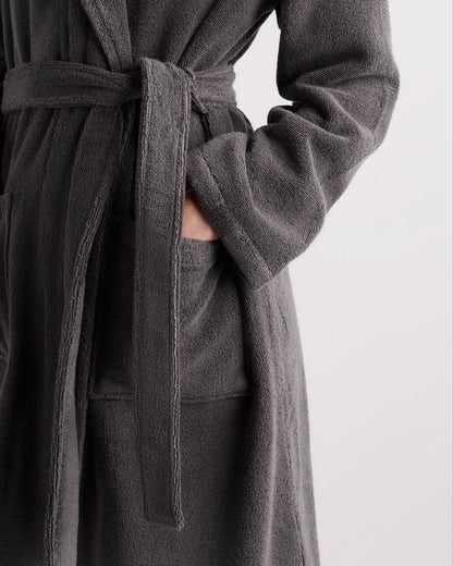 Turkish Cotton Terry Robe - XS / White