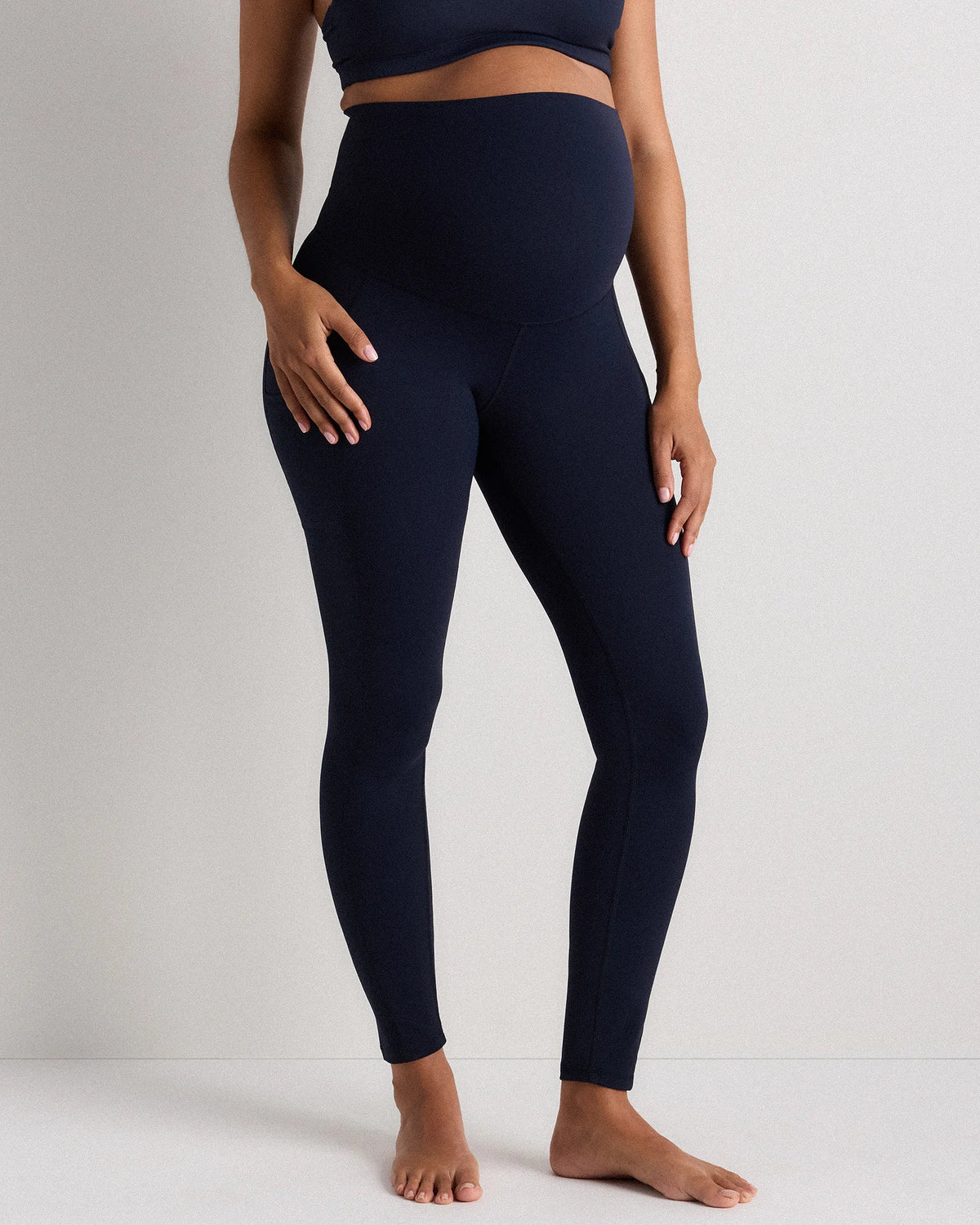Ultra-Form Maternity Pocket Leggings - XS / Black