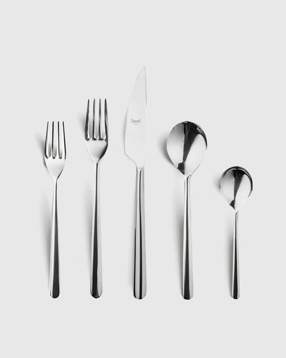 Linea Flatware 20-Pc Set by Mepra - One Size / Polished Stainless Steel
