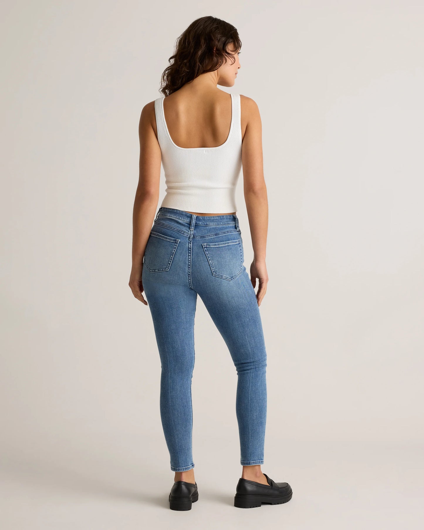 Bella Stretch Skinny Jeans - 24 / Black