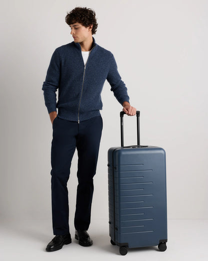 Trunk Check-In Suitcase - One Size / Black