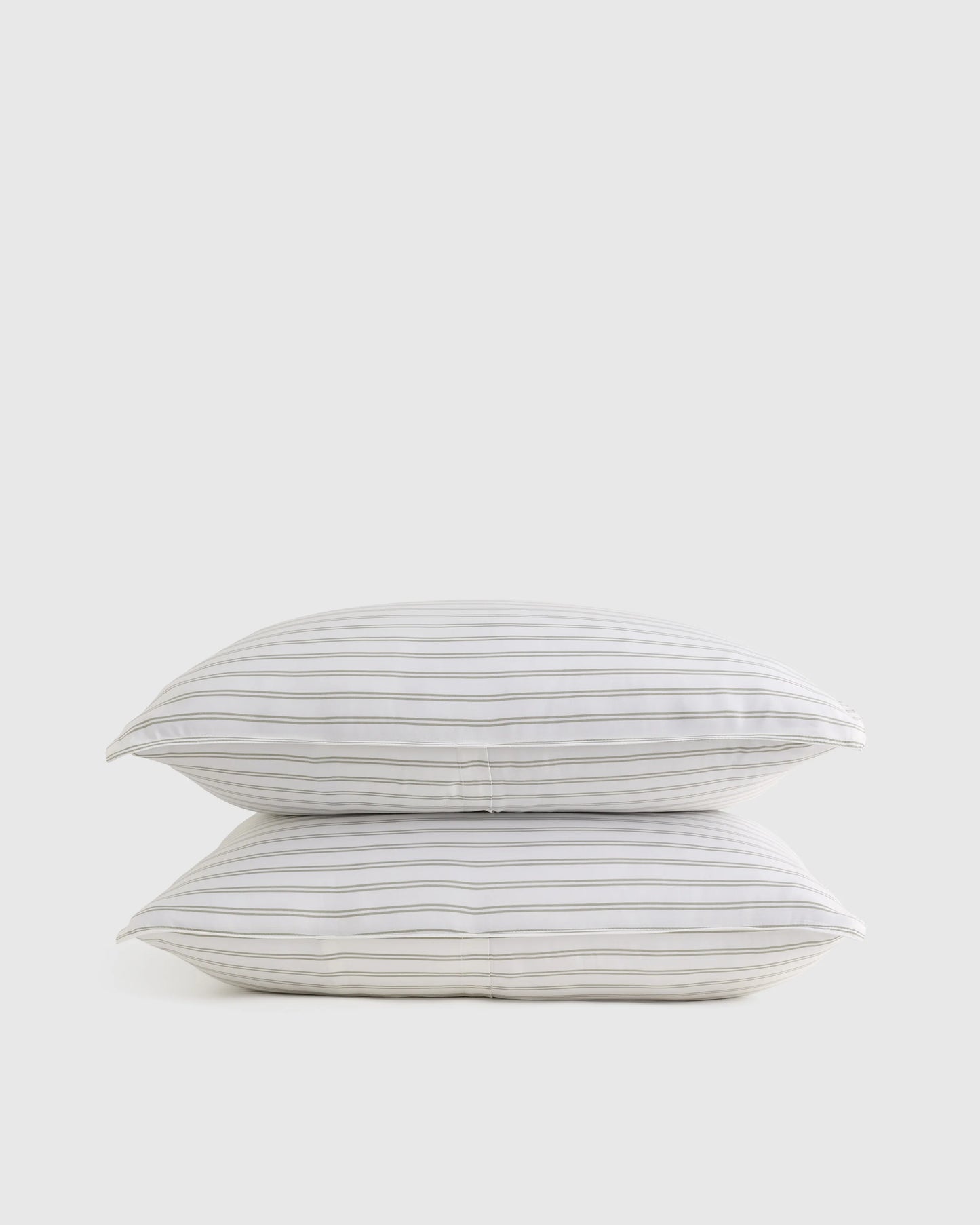 Bamboo Stripe Sham Set - Standard / Double Stripe Espresso