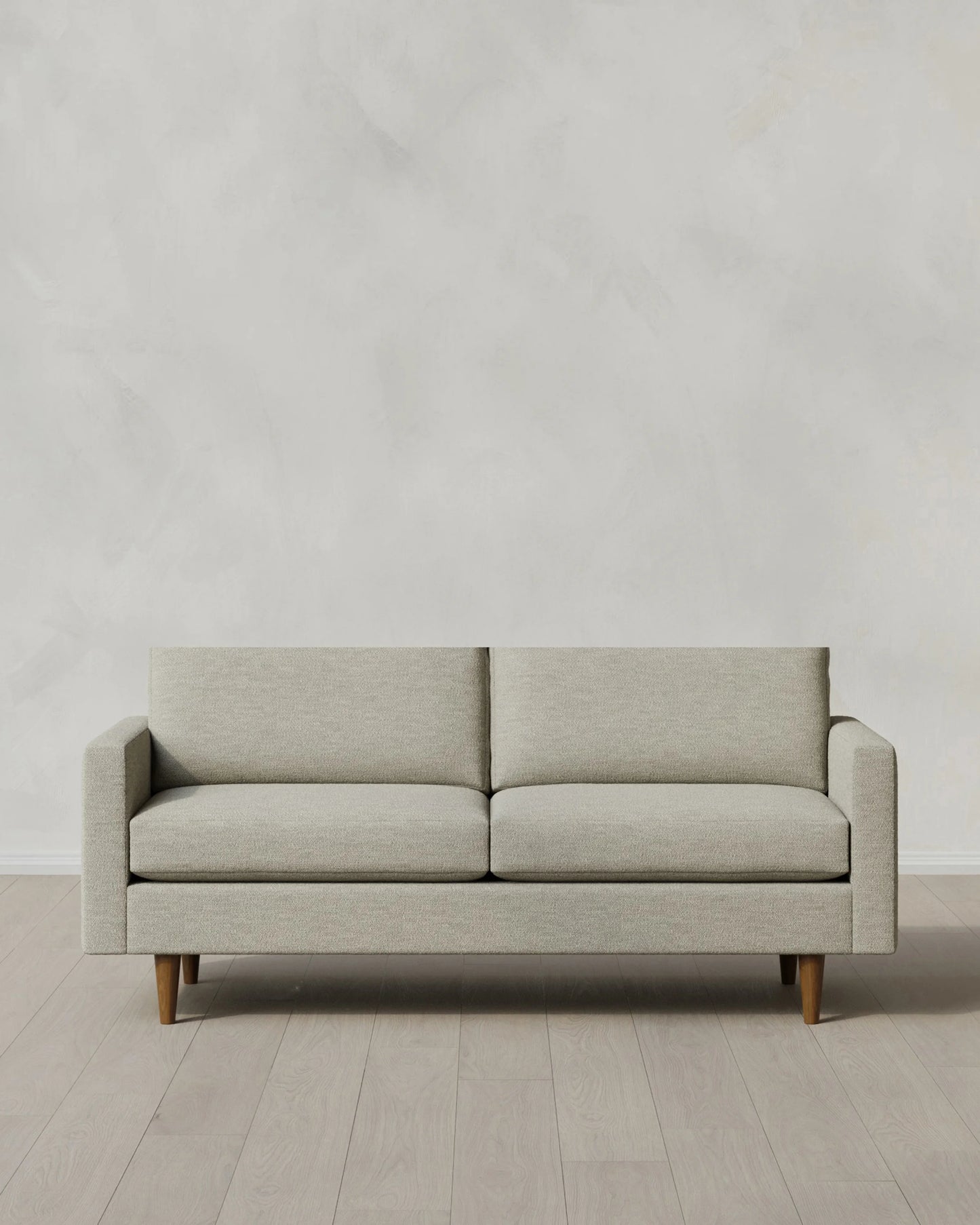 Atlas Midcentury Sofa in Performance Basketweave - 6ft / Navy