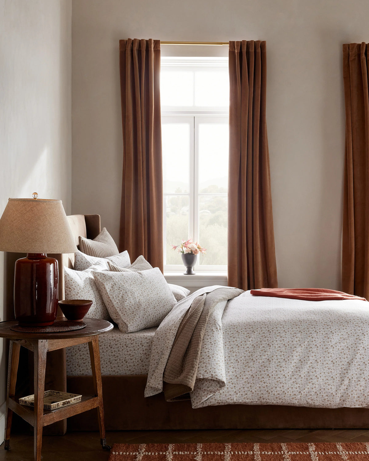 Organic Crisp Percale Duvet Cover - Twin / Ivory