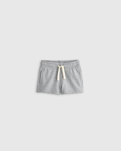 100% Organic Cotton French Terry Short - 12-18M / Coral Pink