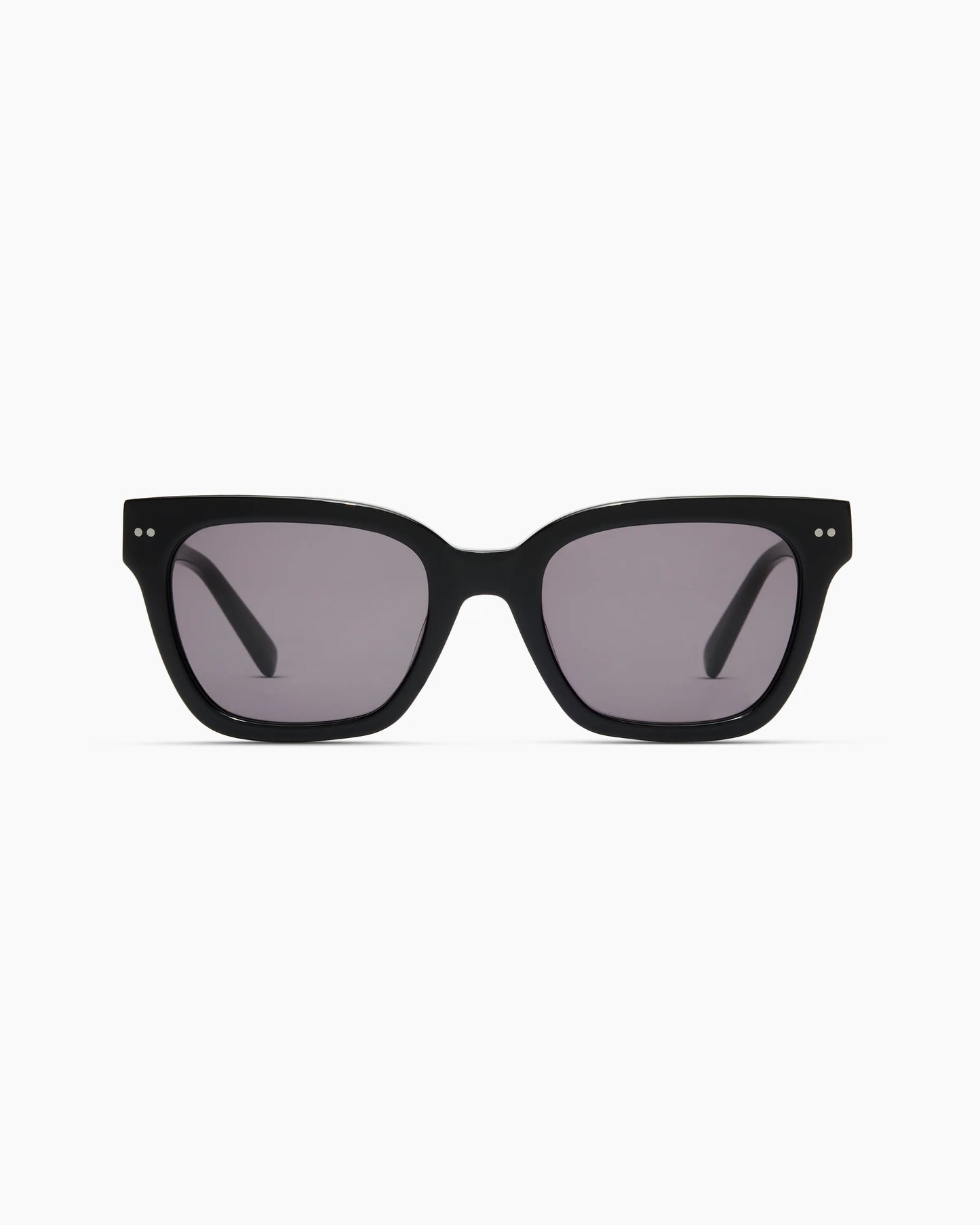 Malibu Polarized Acetate Sunglasses - One Size / Black with Grey lens