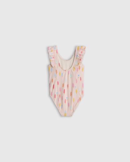 Ruffle One Piece Swimsuit - 0-3M / Pineapple