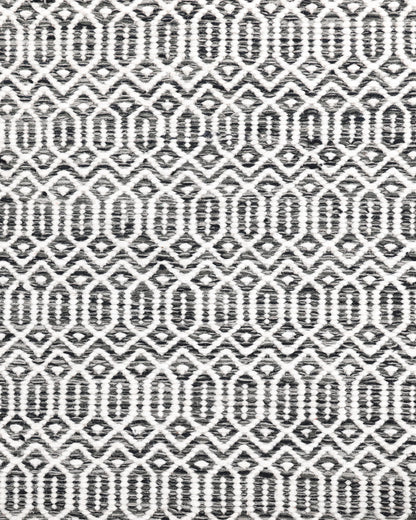 Vale Handwoven Wool Rug - 5' x 8' / Blue