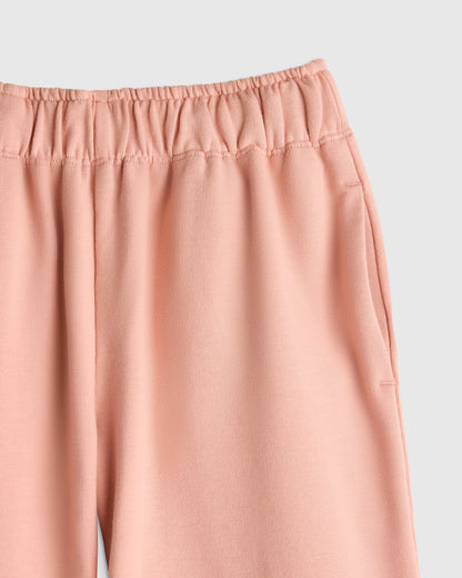 Girls Organic Cotton French Terry Wide Leg Pant - 2T / Pink Rose