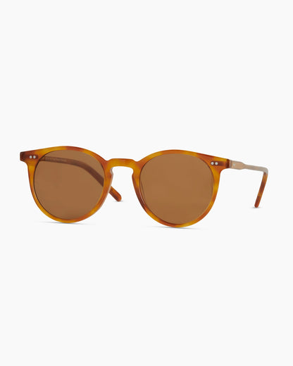 Noah Polarized Acetate Sunglasses - Standard / Tortoise with Brown lens