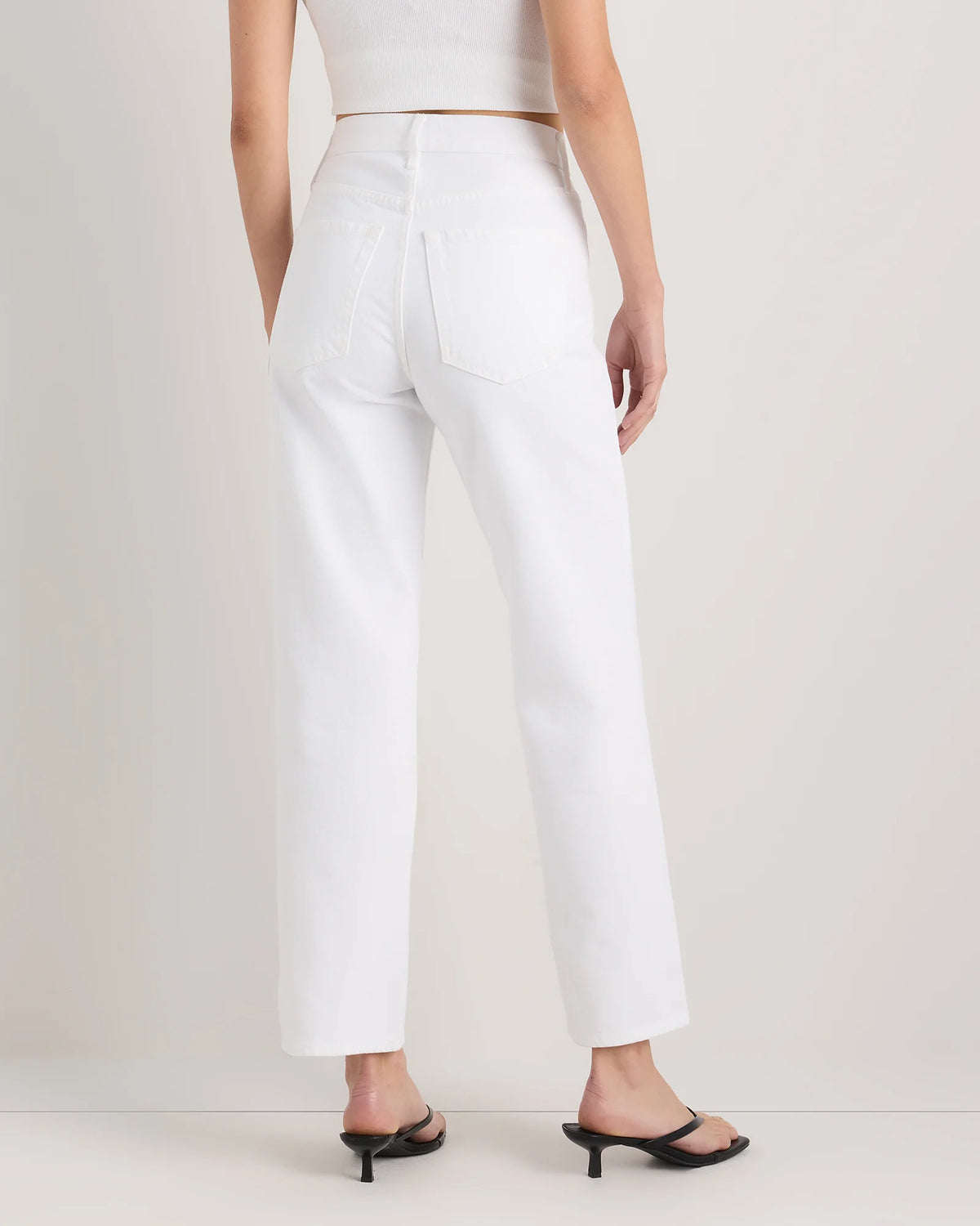 Bella Rigid Straight Jeans - 24 / Rinsed Indigo Blue