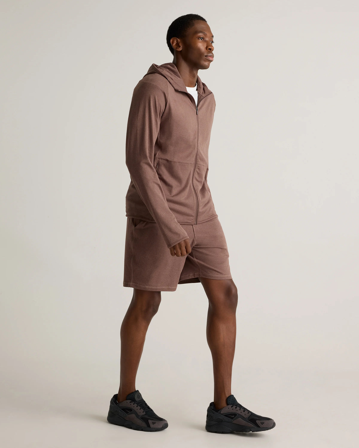 Flowknit Performance Zip Hoodie - S / Heather Grey
