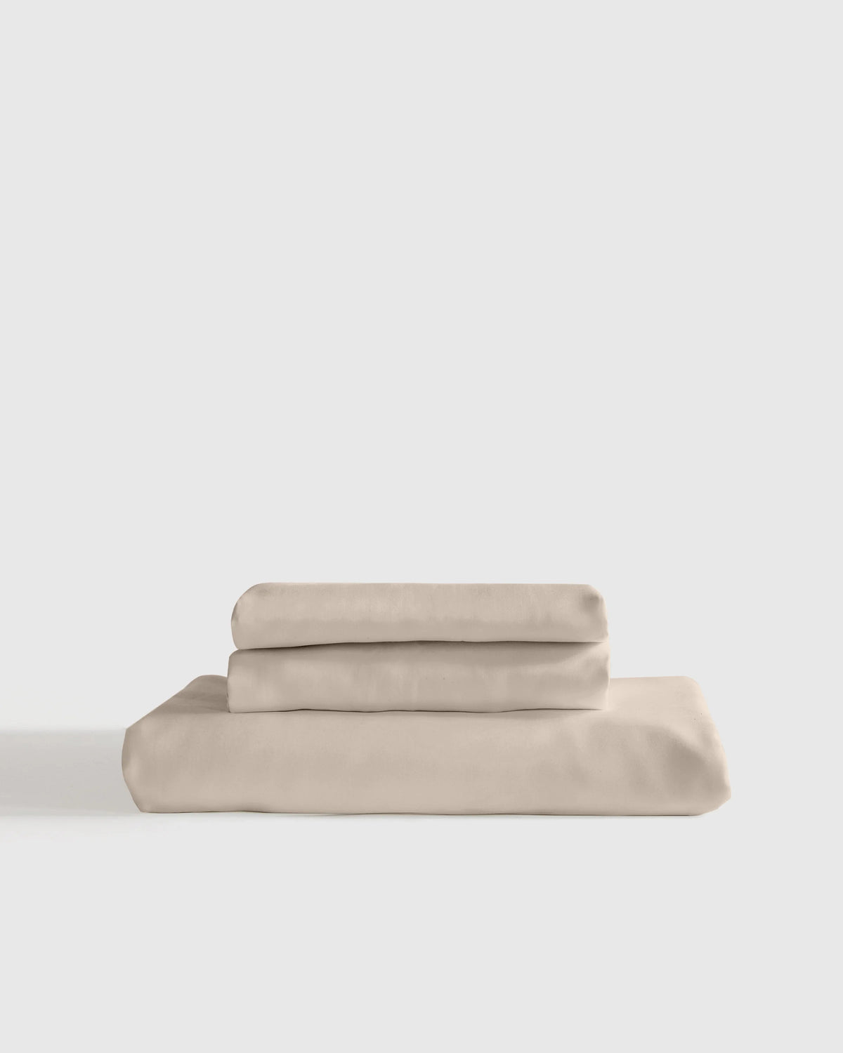 Bamboo Fitted Sheet Set - Twin / Sand