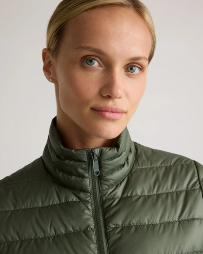 Lightweight Down Packable Puffer Jacket - XS / Black