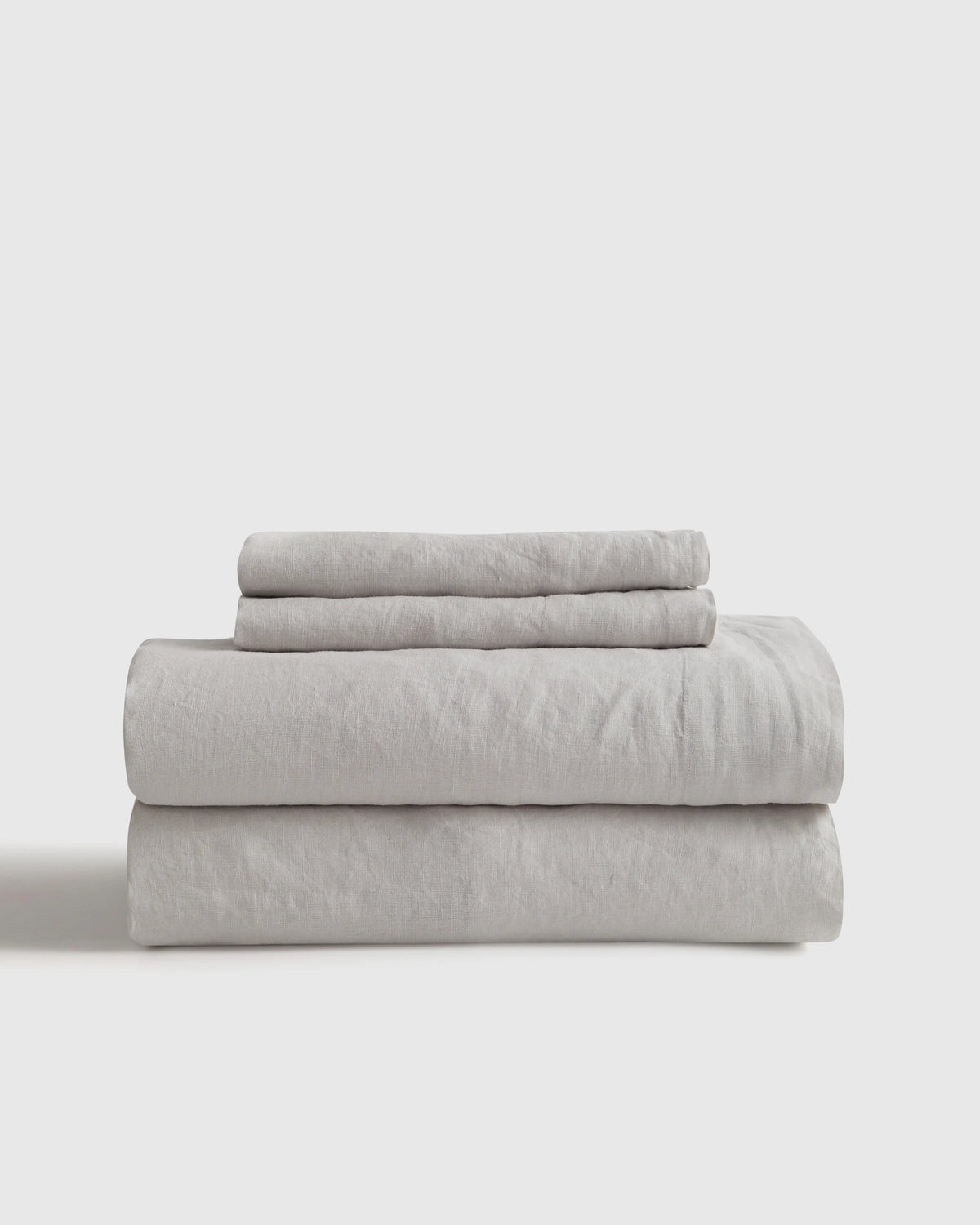 European Linen Sheet Set - Twin / Peach