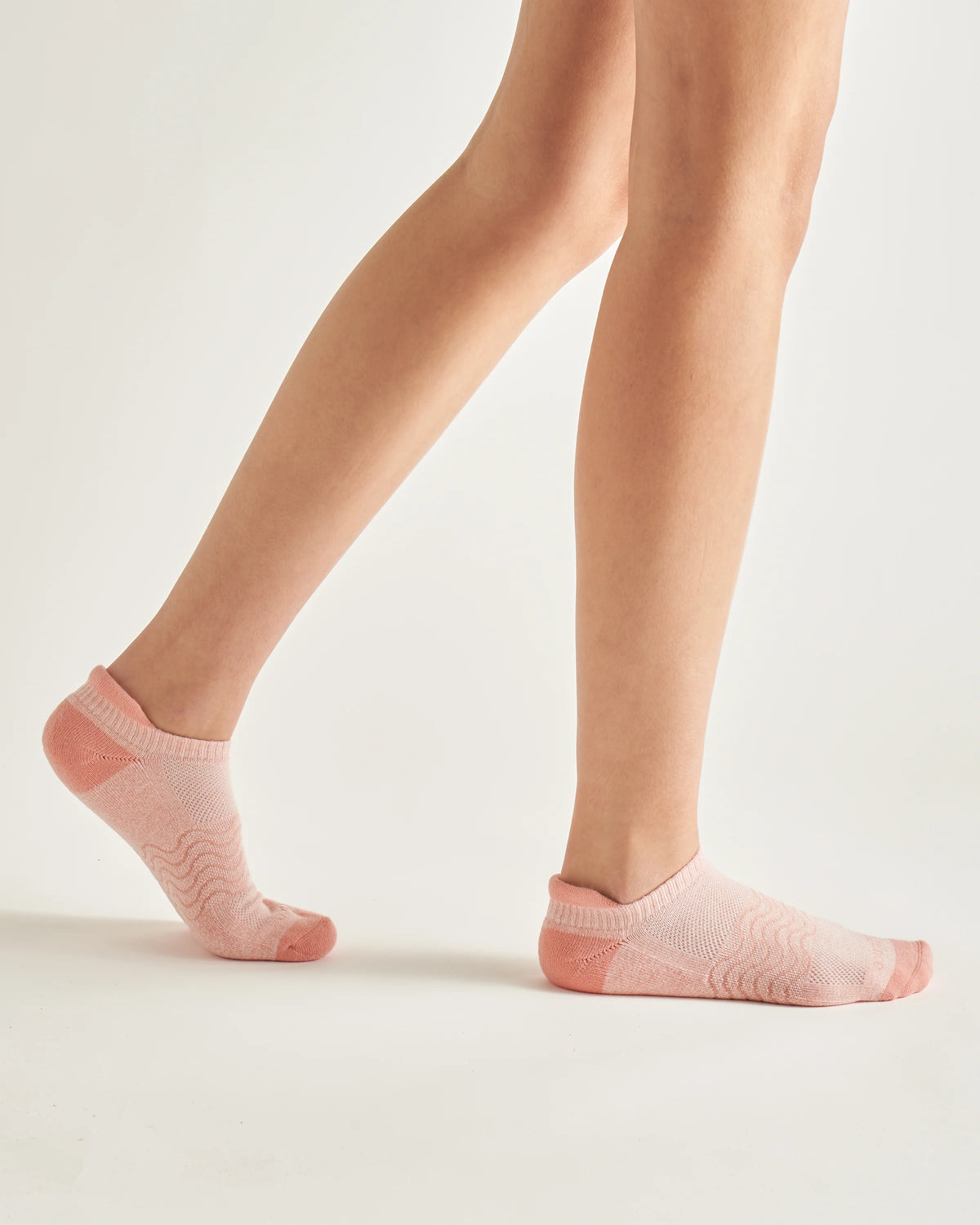 Everyday Cotton Colorblock Marl Ankle Socks (4-pack) - S / Pink/Blue/Purple Mix