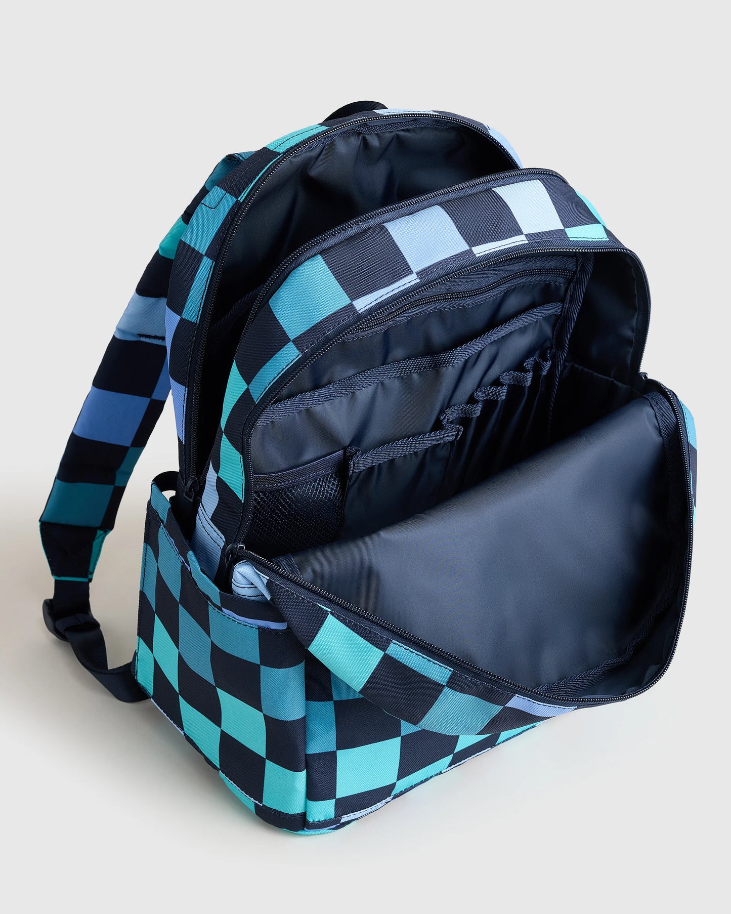 Recycled Double Pocket Backpack - One Size / Rainbow Clouds