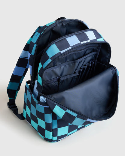 Recycled Double Pocket Backpack - One Size / Rainbow Clouds