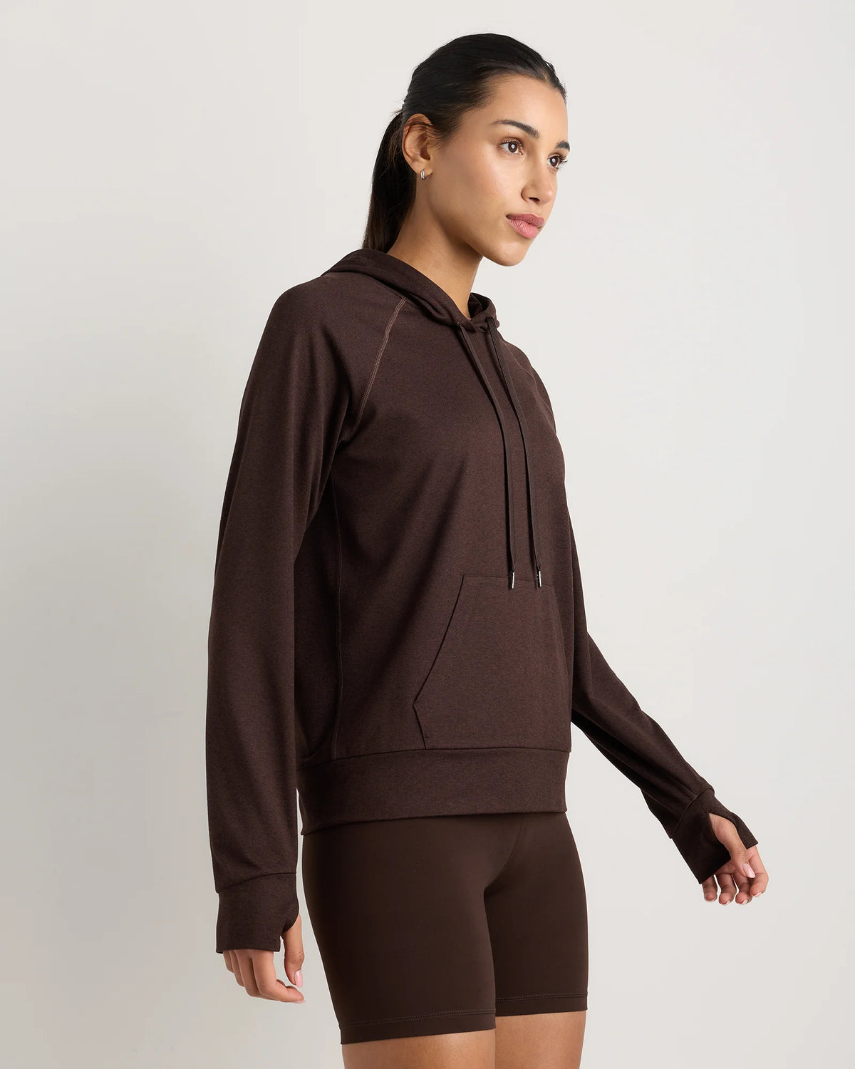 Flowknit Pullover Hoodie - XS / Heather Navy