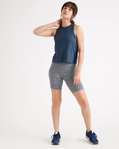Ultra-Soft Bike Short - XS / Heather Espresso