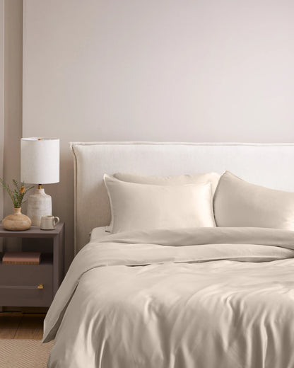 Bamboo Sham Set - Standard / White