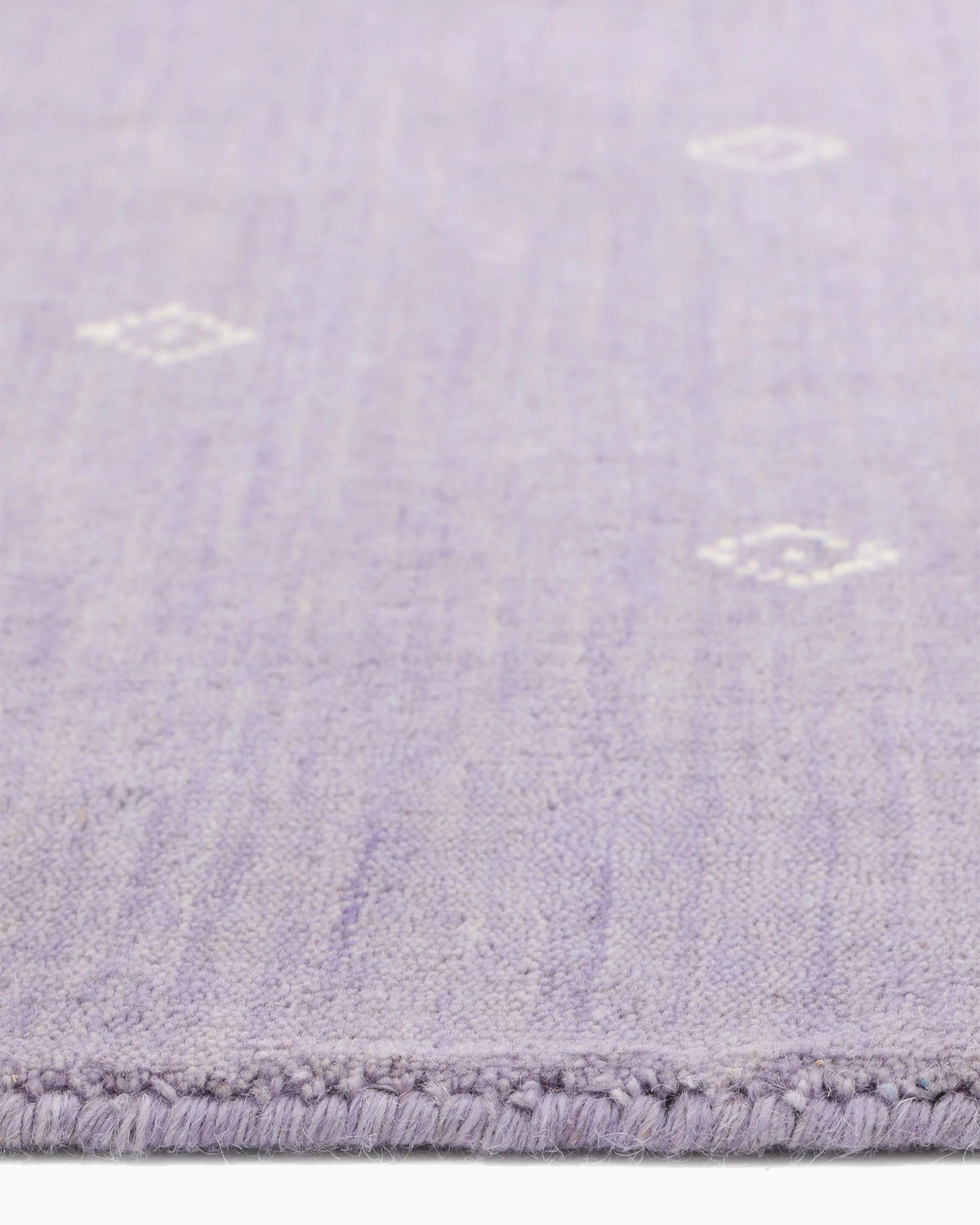 Dakota Kids Hand-Loomed Wool Rug - 4' x 6' / Baby Blue