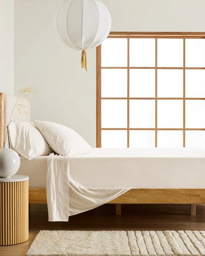 Organic Jersey Sheet Set - Twin / Light Blue