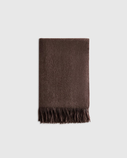 Mongolian Cashmere Throw - 50x60 / Heather Grey