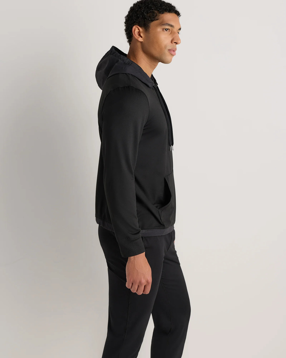 Flowknit Performance Hybrid Pullover Hoodie - S / Heather Green