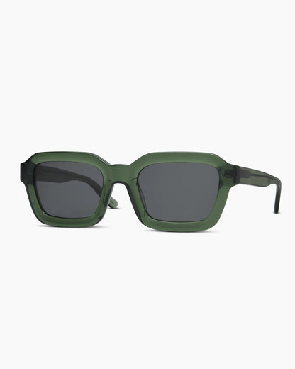 Ibiza Polarized Acetate Sunglasses - One Size / Amethyst Tortoise with Grey lens