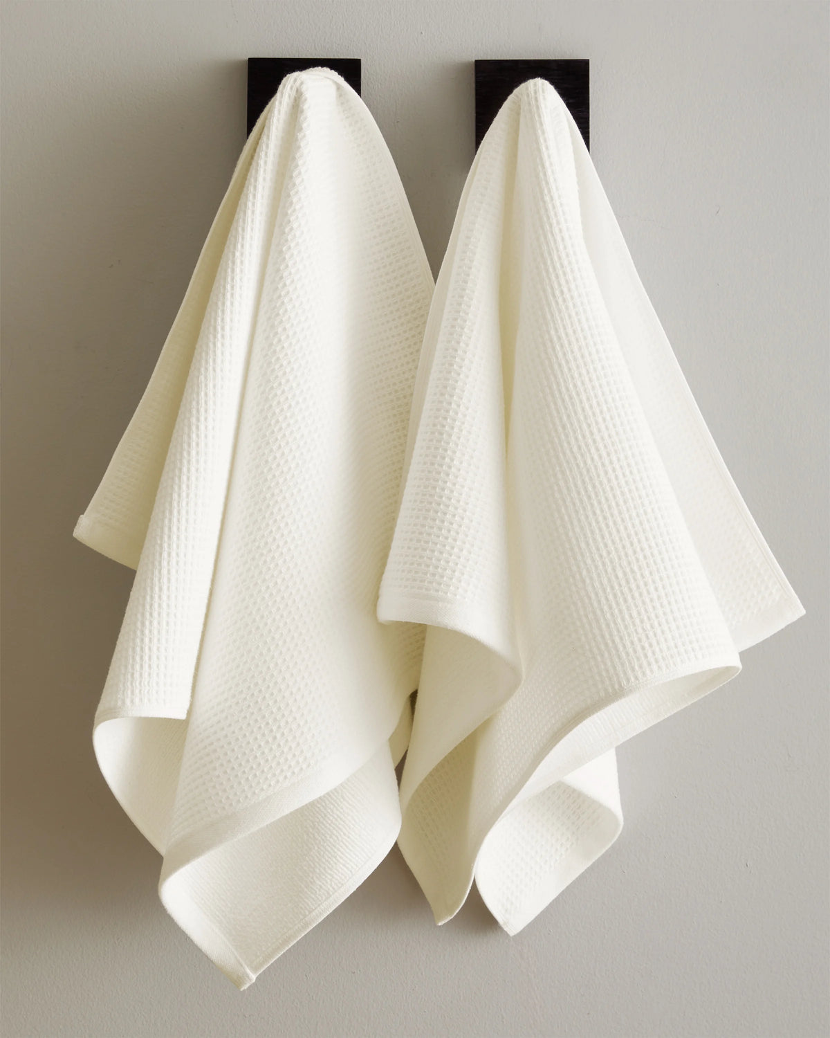 Turkish Waffle Terry Bath Towel Bundle - One Size / White