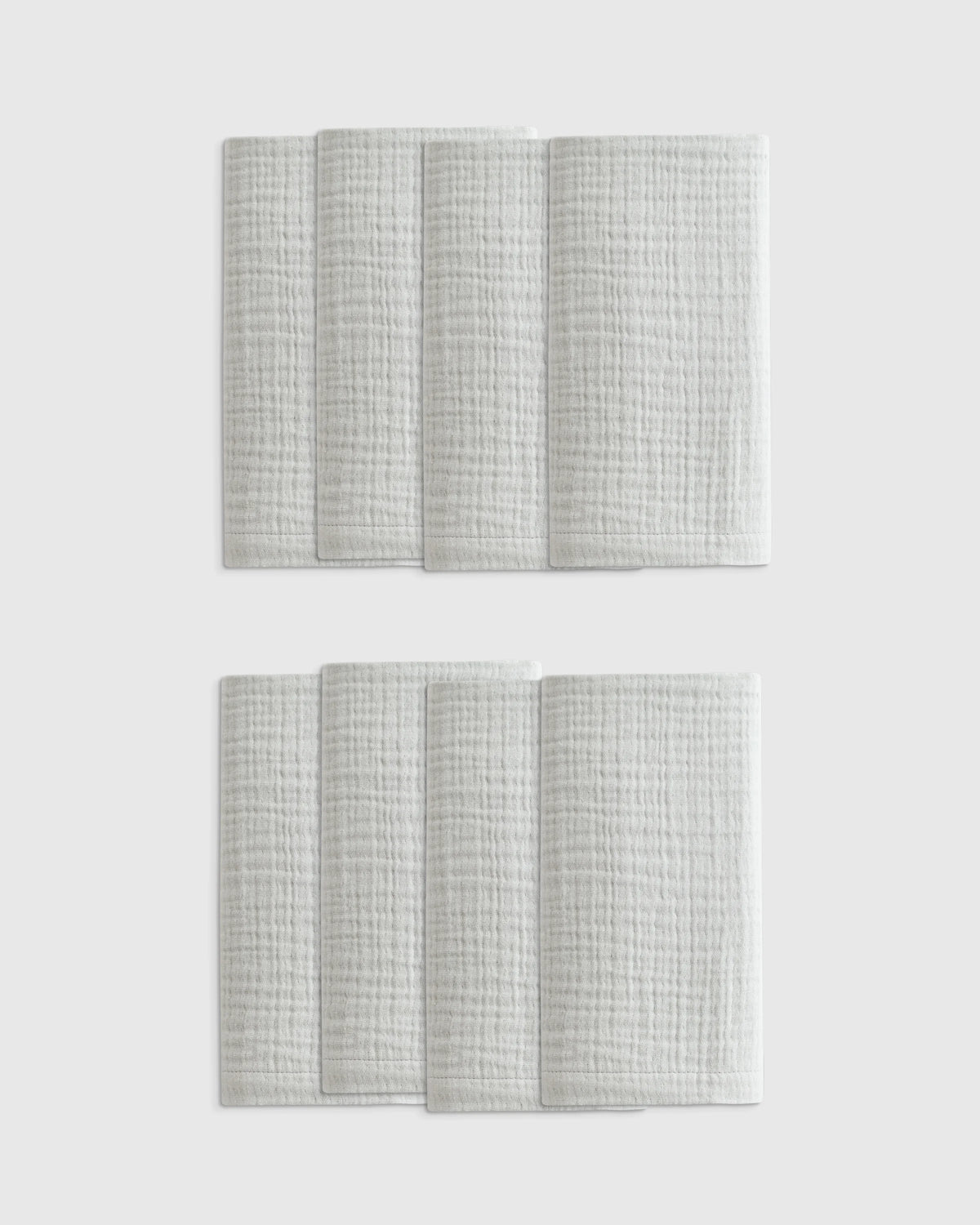 Organic Cotton Gauze Napkins (Set of 8) - One Size / Chocolate