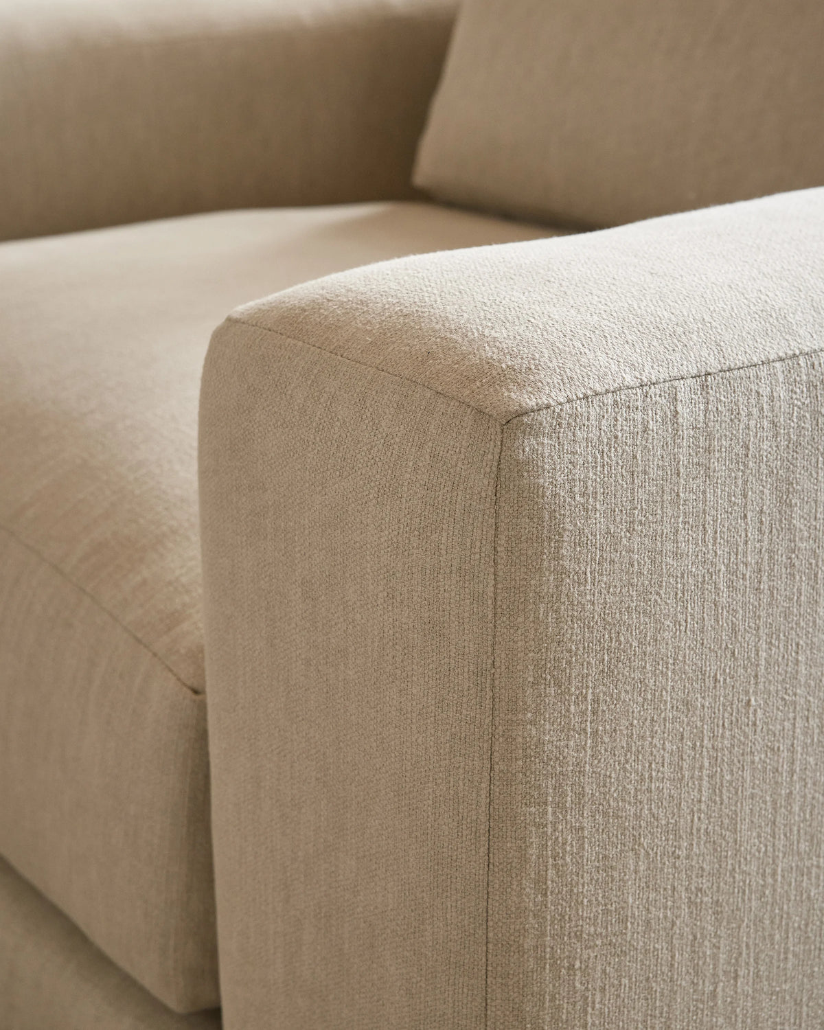 Ashford Deep Seat Chair and a Half in Performance Velvet - 46" / Caramel
