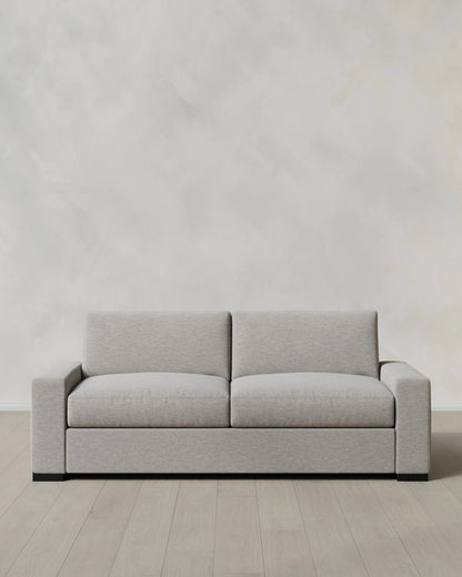 Stillman Sleeper Sofa in Performance Basketweave - Queen / Flax